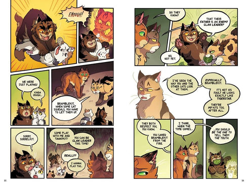 WARRIORS GRAPHIC NOVEL: PROPHECIES BEGIN #3 - HUNTER. ERIN